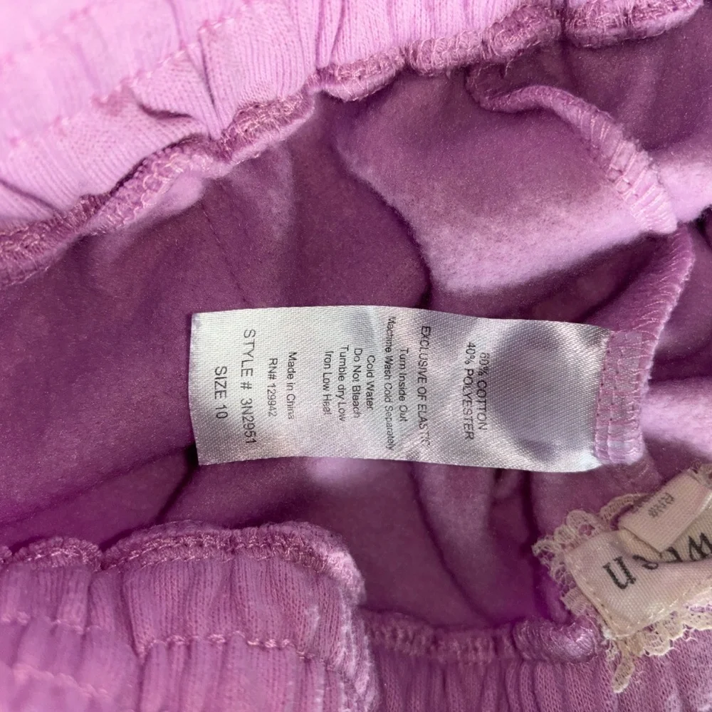 Btween size 10 pink jogger outfit